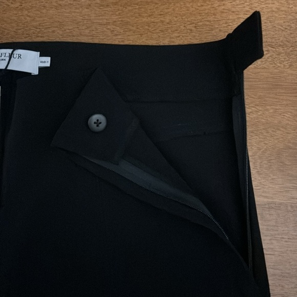 NWT MM LaFleur Marais 2.0 black pant size 10 - Picture 2 of 7